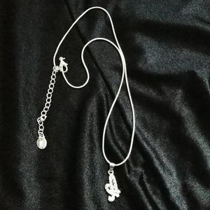 Claire's adjustable 16"to 19" initial A necklace